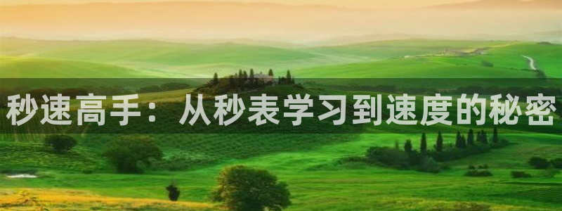 yy易游官网下载招商电话号码查询：秒速高手：从秒表学