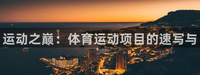yy易游官方正版app娱乐40996：运动之巅：体育运动项目