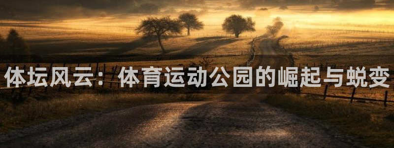 yy易游官网下载平台注册：体坛风云：体育运动公园的崛