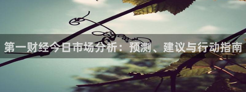 雨燕360体育nba直播免费观看在线：第一财经今日市场分析：预测、建议与行动指南