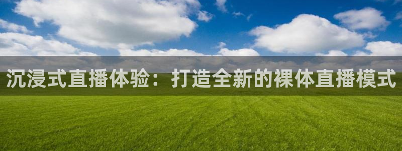 雨燕直播高清雨燕足球在线直播：沉浸式直播体验：打造全新的裸体直播模式